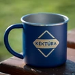 Kép 1/4 - Újrahasznosított KÉKTÚRA bögre