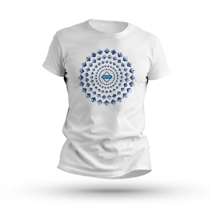 Kéktúra póló - mandala ffi (XL)