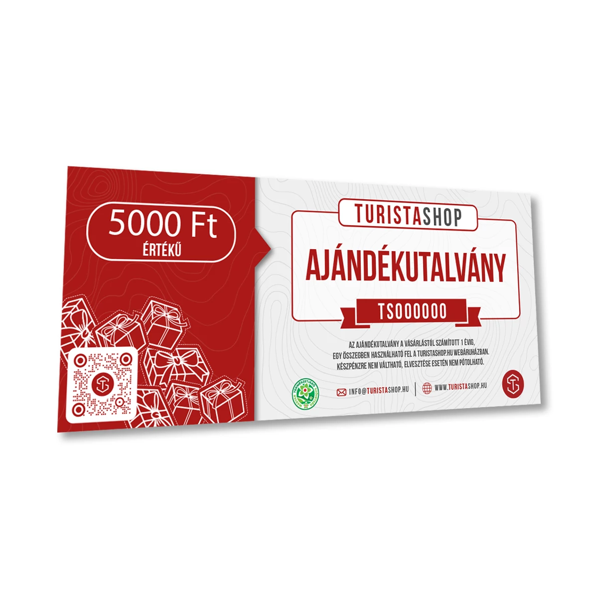 TS ajándékutalvány 5 000 Ft