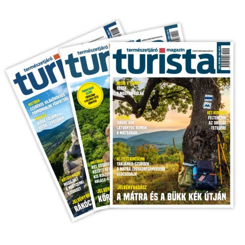 2025.évi Turista magazin FÉLÉVES előfizetés (3 lapszám)
